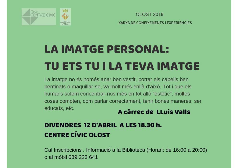Taller sobre la imatge personal al Centre Cívic